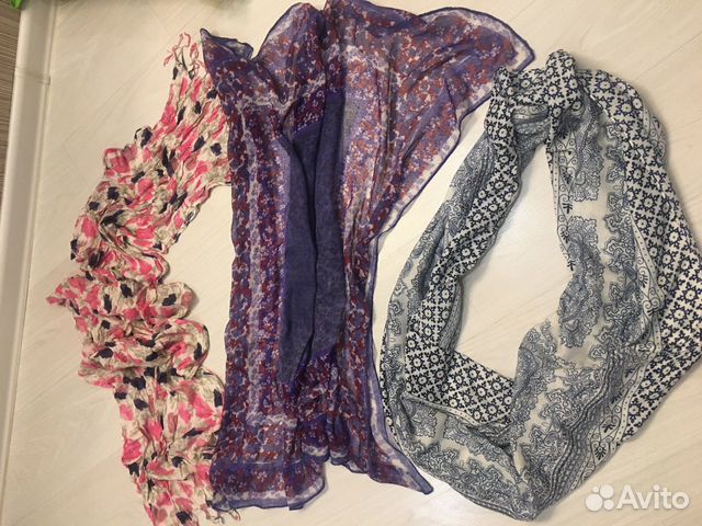 Шарфы и палантины