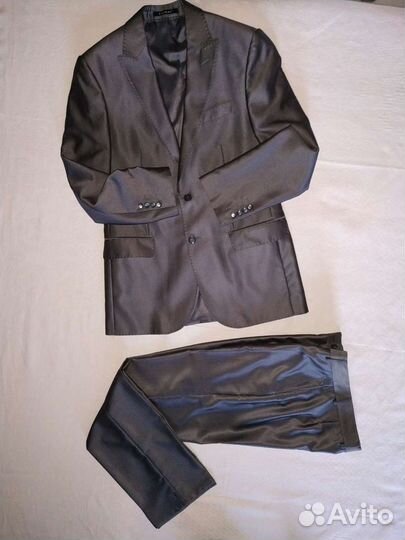 Костюм двойка пиджак брюки 44-46 170 см