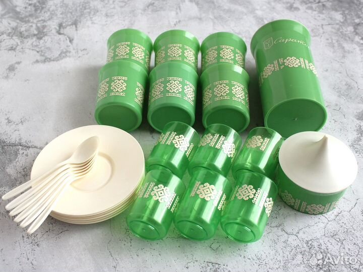 Набор детской посуды СССР