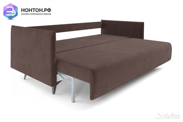 Диван тик-так Майами коричневый