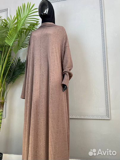 Платье рубчик