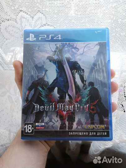 Новый Devil May Cry 5 ps4/ps5 обмен/продажа