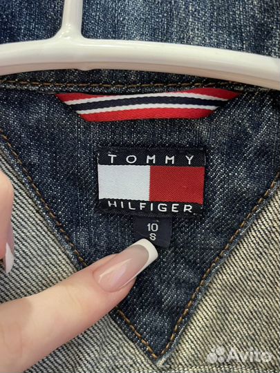 Джинсовая куртка tommy hilfiger