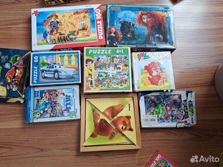 Пазлы и настольные игры