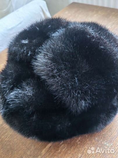 Норковая шапка мужская