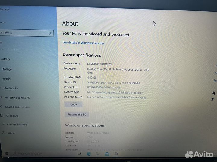 Ноутбук hp ProBook