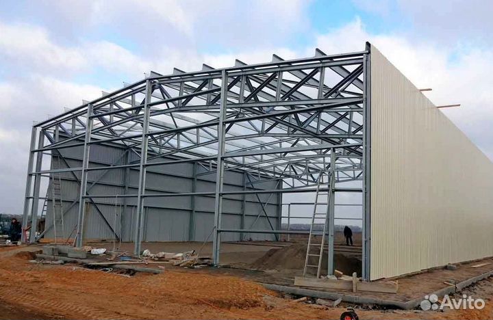 Строительство цехов каркасных по размерам, арт:Zsu