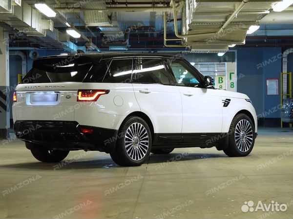 Кованые диски R21 на Range Rover Sport