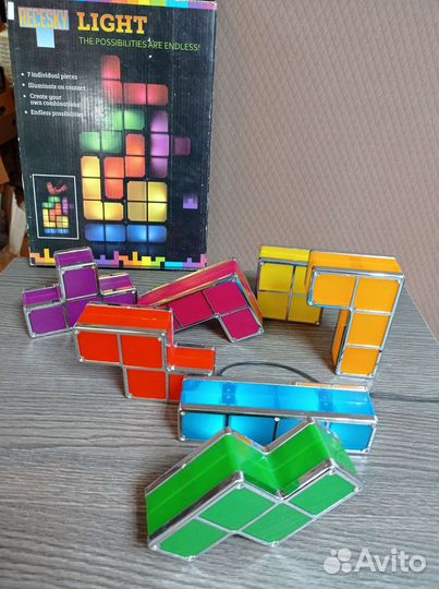 Ночник светильник Тетрис