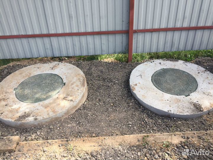 Выгребные ямы из колец