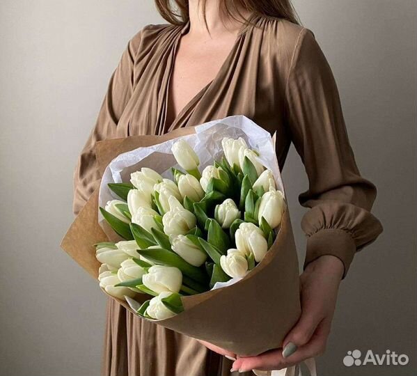 Букет тюльпанов цветы с доставкой