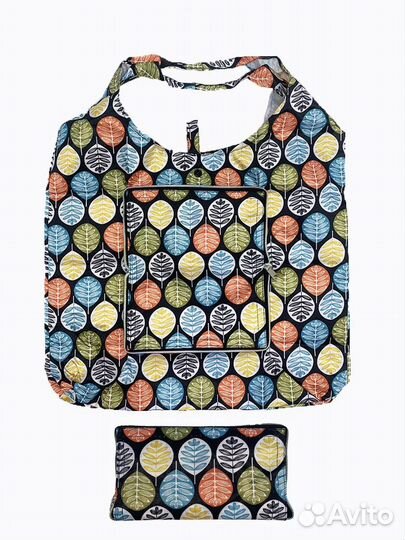 Cумка хозяйственная складная шоппер 2в1 / Оптом