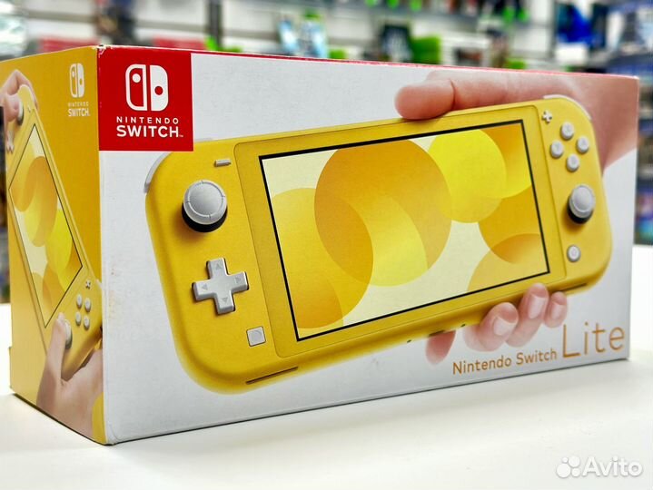 Nintendo Switch Lite Желтый (32Gb) NEW