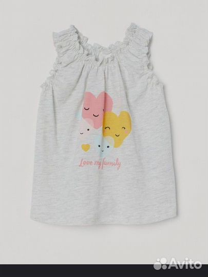 H&m шорты и майка