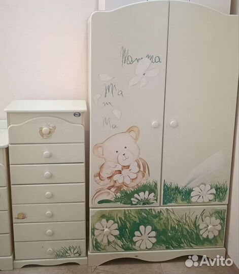 Мебель итальянская детская с кроваткой