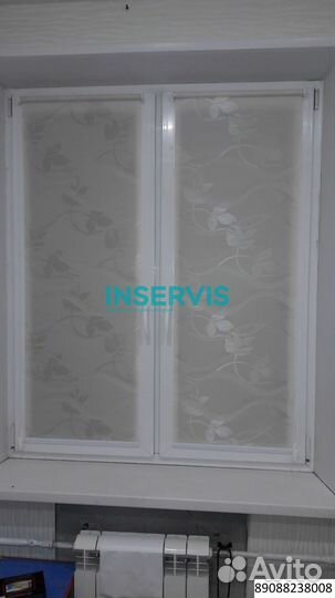 Римские шторы на кухню