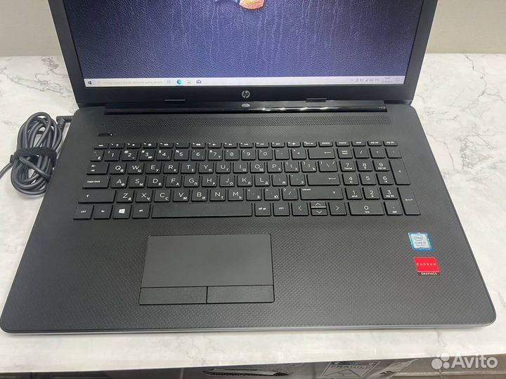 Большой мощный ноутбук HP 17.3
