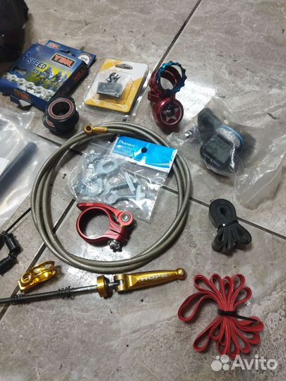 Велобарахлишко скопившиеся мелочи и аксессуары