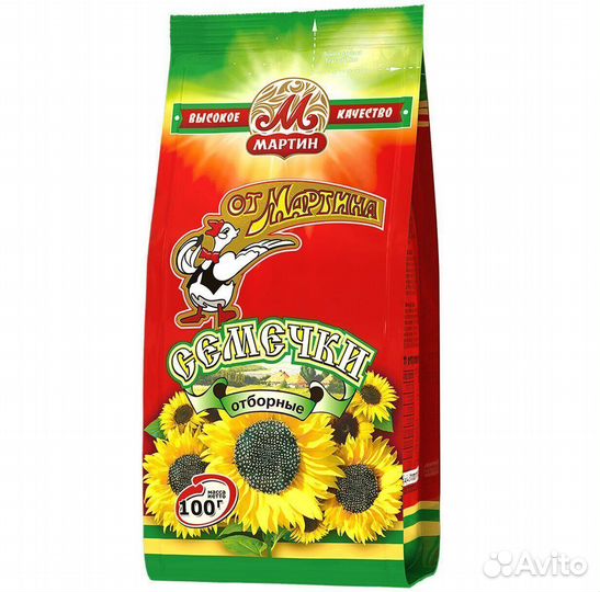 Семечки От Мартина Отборные 100 г