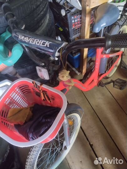 Велосипед с багажником