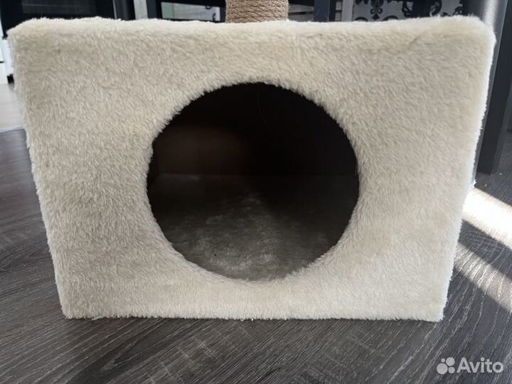 Когтеточка домик для кошки бу