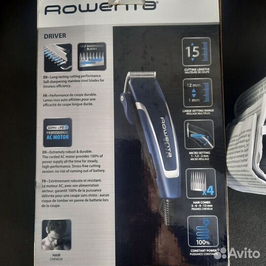 Машинка для стрижки волос Rowenta