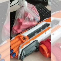 Бластеры Nerf и запасные пульки