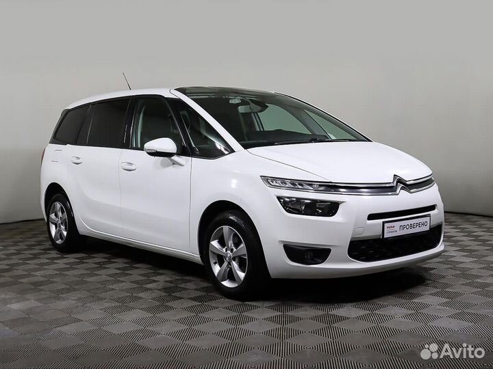 Citroen Grand C4 Picasso 1.6 AT, 2016, 107 542 км