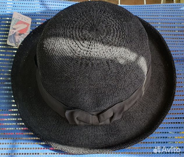 Шляпа женская черная