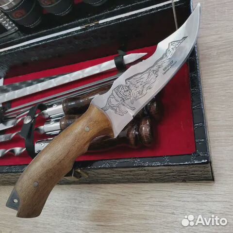 Набор шампуров Кизлярский кож/зам Чита