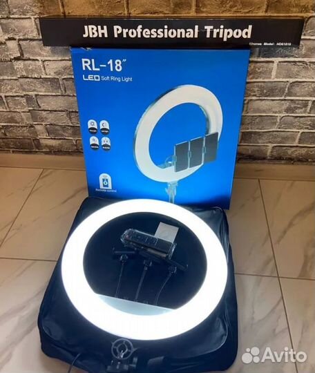 Кольцевая лампа 45 см профессиональная