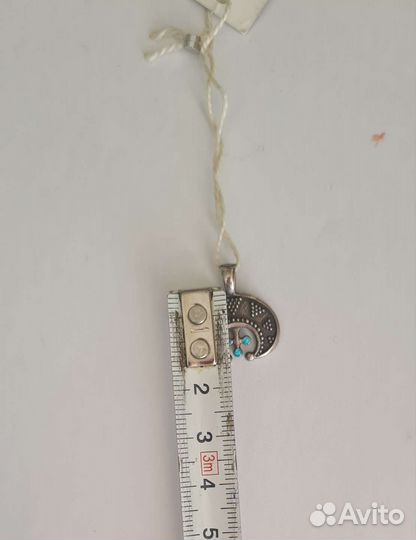 Новый серебряный кулон