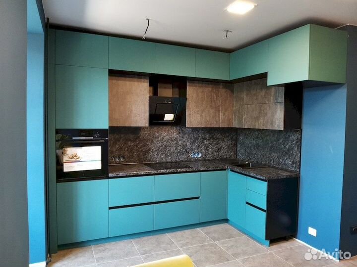 Кухня с антресолями (реальная цена) кс07 14352