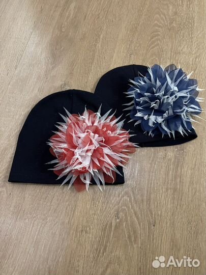 Шапка с шарфом