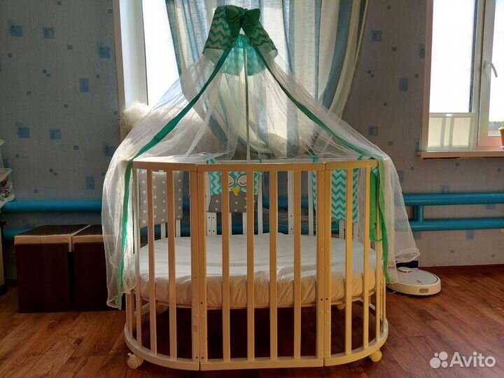 Детская кроватка трансформер