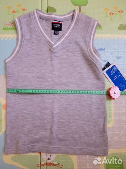 Жилет светло-серый 140 размер