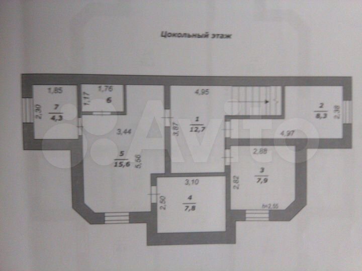 7-к. квартира, 280 м², 3/3 эт.