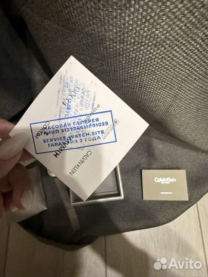 Наручные часы calvin klein