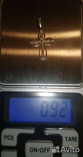 Золотой крестик 585