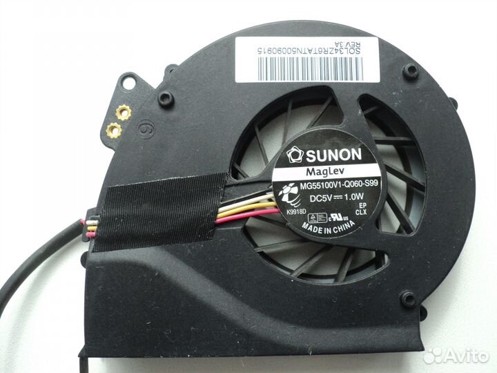 Вентилятор Sunon MagLev от ноутбука Acer