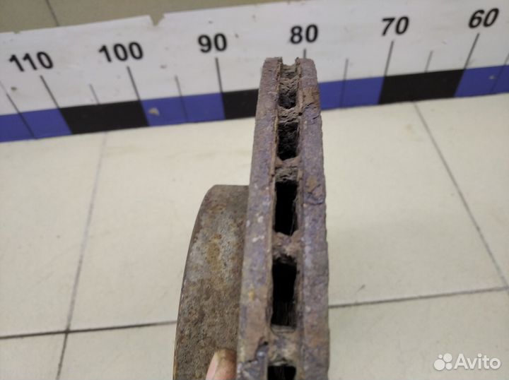 Диск тормозной передний вентилируемый Octavia (A5 1Z) 2004-2013