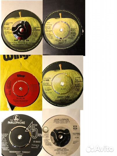 THE beatles Singles 7’’