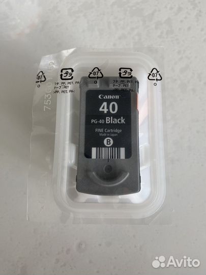 Картридж Canon PG-40 (Black)