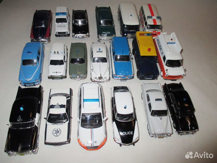 Интерьерные модели авто полиция