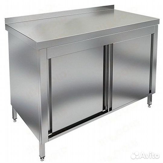 Стол производственный пристенный купе