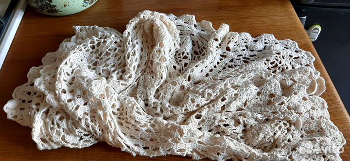 Салфетка вязаная вручную ажурная (под заказ)