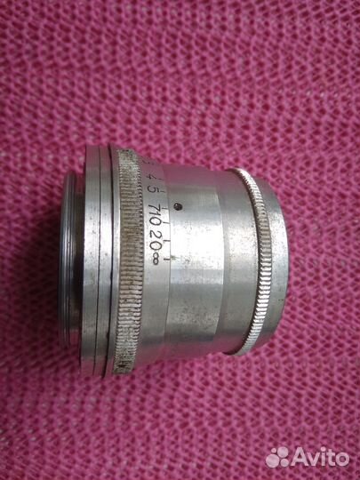 Объектив индустар-26м времен СССР фэд фотодело