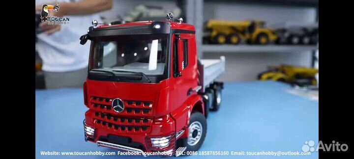 Грузовик 1/10 на радиоуправлении