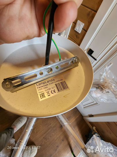 Люстра Antler L1147-6 6хE27х40 Вт lamplandia