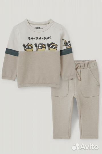 Костюм с миньонами 92 весна/лето